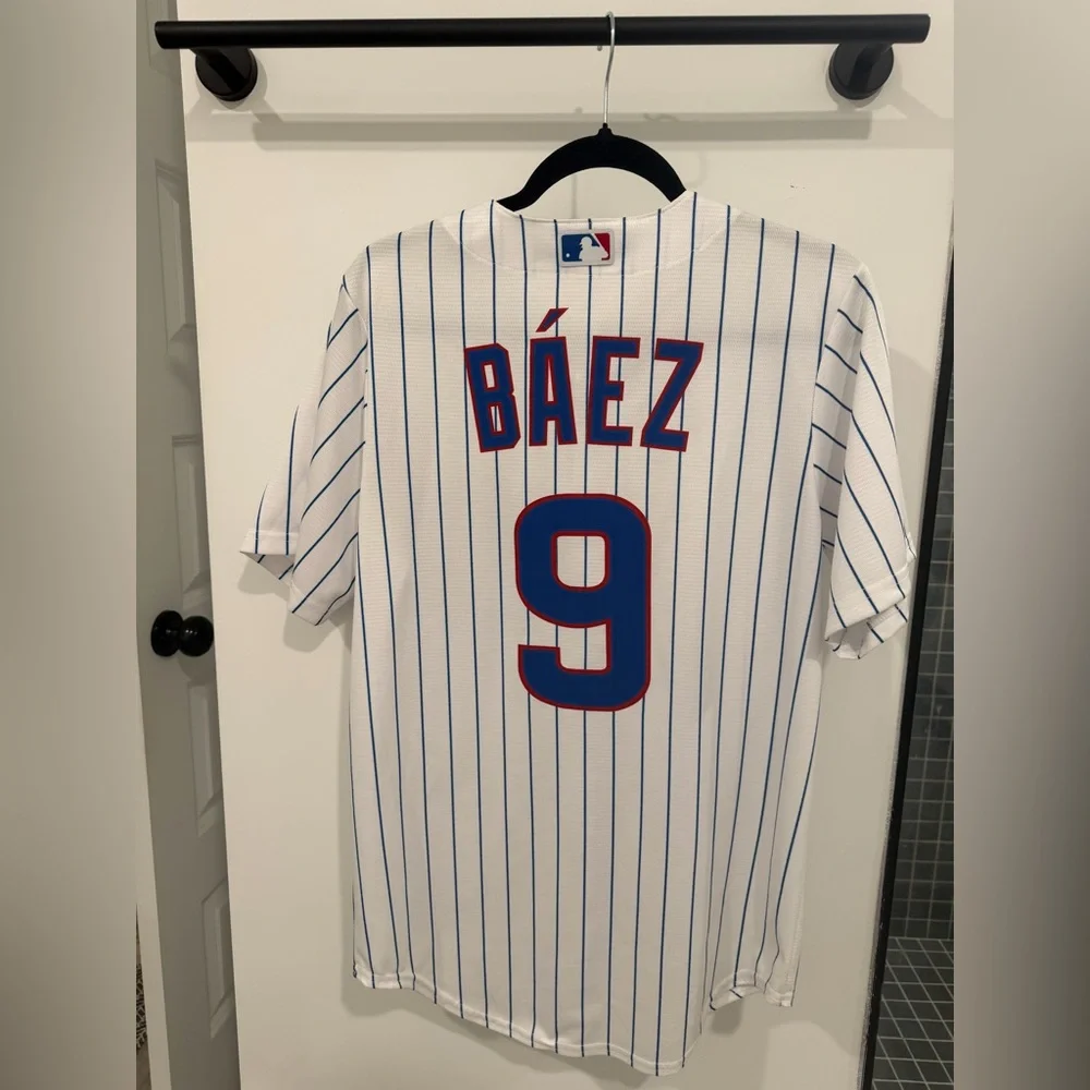 Nike Cubs baseball #9 Báez jersey